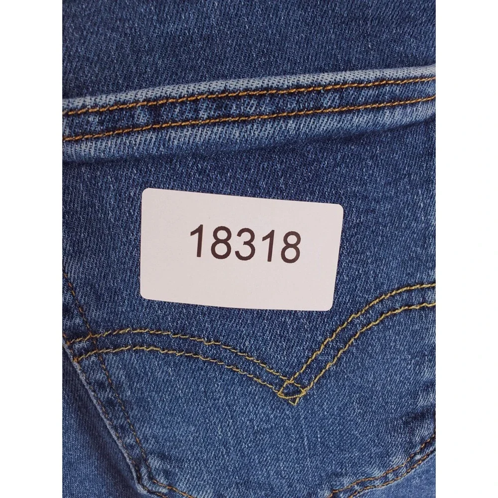Levis 505 Jeans Mens 33x30 Blue Regular Straight Stretch Denim Pants Medium